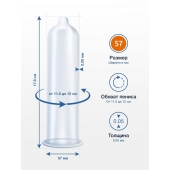 Презервативы MY.SIZE размер 57 - 10 шт. - My.Size - купить с доставкой в Одинцово