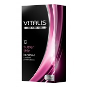 Ультратонкие презервативы VITALIS PREMIUM super thin - 12 шт. - Vitalis - купить с доставкой в Одинцово
