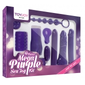 Эротический набор Toy Joy Mega Purple - Toy Joy - купить с доставкой в Одинцово
