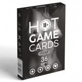Игральные карты HOT GAME CARDS НУАР - 36 шт. - Сима-Ленд - купить с доставкой в Одинцово