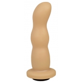 Телесная рельефная насадка Harness - 15,9 см. - LOVETOY (А-Полимер) - купить с доставкой в Одинцово