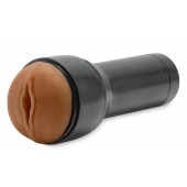 Коричневый мастурбатор-вагина Feel Stroker - Kiiroo - в Одинцово купить с доставкой