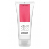 Смазка на водной основе Mixgliss Kiss с ароматом земляники - 70 мл. - Mixgliss - купить с доставкой в Одинцово