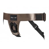 Бронзовый пояс для насадок Curious Harness - Strap-on-me - купить с доставкой в Одинцово