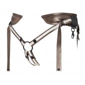 Бронзовый пояс для насадок Desirous Harness - Strap-on-me - купить с доставкой в Одинцово