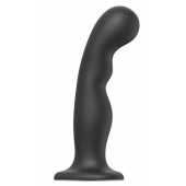 Черная насадка Strap-On-Me Dildo Plug P G size XXL - Strap-on-me - купить с доставкой в Одинцово