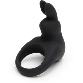 Черное эрекционное виброкольцо Happy Rabbit Rechargeable Rabbit Cock Ring - Happy Rabbit - в Одинцово купить с доставкой