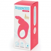 Розовое эрекционное виброкольцо Happy Rabbit Rechargeable Rabbit Cock Ring - Happy Rabbit - в Одинцово купить с доставкой