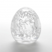 Мастурбатор-яйцо Keith Haring EGG DANCE - Tenga - в Одинцово купить с доставкой