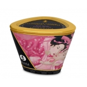 Массажная свеча Rose Petals с ароматом розы - 170 мл. - Shunga - купить с доставкой в Одинцово