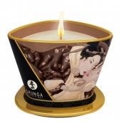 Массажная свеча Intoxicatin Chocolate с ароматом шоколада - 170 мл. - Shunga - купить с доставкой в Одинцово