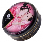 Массажная свеча Rose Petals с ароматом розы - 30 мл. - Shunga - купить с доставкой в Одинцово
