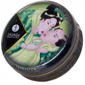 Массажная свеча Exotic Green Tea с ароматом зелёного чая - 30 мл. - Shunga - купить с доставкой в Одинцово