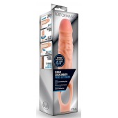 Телесная насадка на пенис 9 Inch Cock Sheath Extender - 22,2 см. - Blush Novelties - в Одинцово купить с доставкой