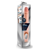 Телесная насадка на пенис 10 Inch Cock Sheath Extender - 25 см. - Blush Novelties - в Одинцово купить с доставкой
