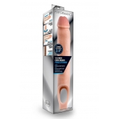 Телесная насадка на пенис 11.5 Inch Cock Sheath Penis Extender - 29,2 см. - Blush Novelties - в Одинцово купить с доставкой