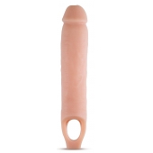 Телесная насадка на пенис 11.5 Inch Cock Sheath Penis Extender - 29,2 см. - Blush Novelties - в Одинцово купить с доставкой