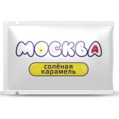 Универсальная смазка с ароматом солёной карамели  Москва Вкусная  - 10 мл. - Москва - купить с доставкой в Одинцово