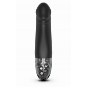 Черный вибратор с электростимуляцией Real Deal Neal - 16,5 см. - MyStim - купить с доставкой в Одинцово