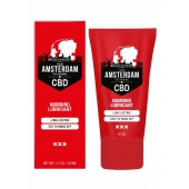 Пролонгирующий лубрикант Numbing CBD from Amsterdam - 50 мл. - Shots Media BV - купить с доставкой в Одинцово