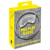 Прозрачная насадка на пенис Piss Play Sleeve для игр с мочеиспусканием - Orion - купить с доставкой в Одинцово