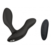 Черный анальный вибратор We-Vibe Vector+ - We-vibe - в Одинцово купить с доставкой