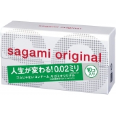 Ультратонкие презервативы Sagami Original 0.02 - 10 шт. - Sagami - купить с доставкой в Одинцово
