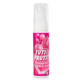 Интимный гель на водной основе Tutti-Frutti Bubble Gum - 30 гр. - Биоритм - купить с доставкой в Одинцово