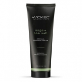 Массажный легкий крем WICKED Sage plus Sea Salt - 120 мл. - Wicked - купить с доставкой в Одинцово