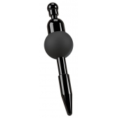 Черный уретральный вибростимулятор Vibrating Penis Plug - Orion - купить с доставкой в Одинцово