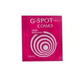 Стимулирующий интимный крем для женщин Cosmo G-spot - 2 гр. - Биоритм - купить с доставкой в Одинцово