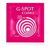 Стимулирующий интимный крем для женщин Cosmo G-spot - 2 гр. - Биоритм - купить с доставкой в Одинцово