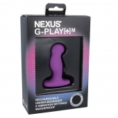 Фиолетовая вибровтулка Nexus G-Play+ M - Nexus Range - в Одинцово купить с доставкой