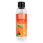 Массажное масло Sexy Sweet Fresh Orange с ароматом апельсина и феромонами - 75 мл. - Биоритм - купить с доставкой в Одинцово