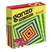 Микс-набор из 30 презервативов Ganzo Mixed - Ganzo - купить с доставкой в Одинцово