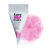 Съедобное согревающее массажное масло Love Me Tender Cotton Candy с ароматом сладкой ваты - 10 мл. - Love to Love - купить с доставкой в Одинцово