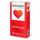 Презервативы Masculan Sensitive plus - 10 шт. - Masculan - купить с доставкой в Одинцово