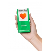 Презервативы анатомической формы Masculan Anatomic - 10 шт. - Masculan - купить с доставкой в Одинцово