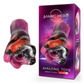 Разноцветный фантазийный мастурбатор - Bior toys - в Одинцово купить с доставкой