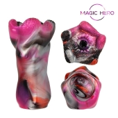 Разноцветный фантазийный мастурбатор - Bior toys - в Одинцово купить с доставкой