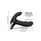 Черный вибромассажер простаты Multi P-Joy с 3 моторами - Dorcel - в Одинцово купить с доставкой