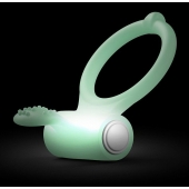 Светящееся в темноте эрекционное виброкольцо Power Clit - Dorcel - в Одинцово купить с доставкой