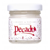 Массажная свеча Caramel   Popcorn - 35 мл. - Pecado - купить с доставкой в Одинцово