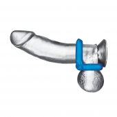 Комплект из 2 эрекционных колец-восьмерок 2-Pack Duo Cock And Ball Stamina Enhancement Ring - BlueLine - в Одинцово купить с доставкой