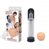 Автоматическая вакуумная помпа-мастурбатор Blowjob Auto Sucker Penis Enlarger Pump - Lux Fetish - в Одинцово купить с доставкой