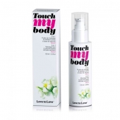 Силиконовый лубрикант 2-в-1 Touch My Body с ароматом моной - 100 мл. - Love to Love - купить с доставкой в Одинцово