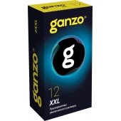Презервативы увеличенного размера Ganzo XXL - 12 шт. - Ganzo - купить с доставкой в Одинцово