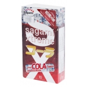 Ароматизированные презервативы Sagami Xtreme COLA - 10 шт. - Sagami - купить с доставкой в Одинцово
