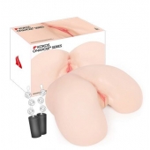 Мастурбатор-полуторс с двойным слоем материала и вибрацией Maria Onahole Real Vagina - KOKOS - в Одинцово купить с доставкой