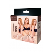 Набор из 3 мастурбаторов The Girl Next Door Tina - Dream Toys - в Одинцово купить с доставкой